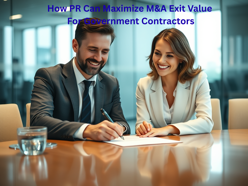 How PR Can Maximize M&A Exit Value For Government Contractors
